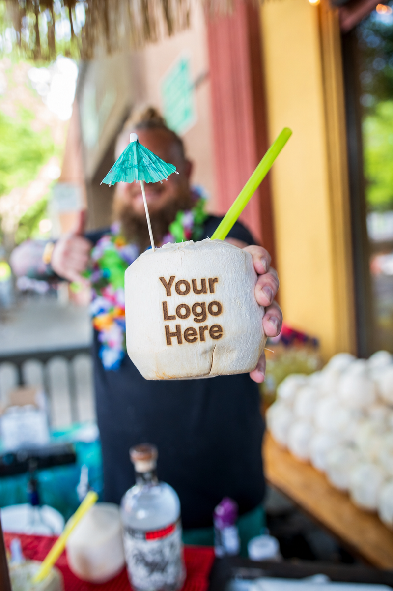 Coconut branding activation