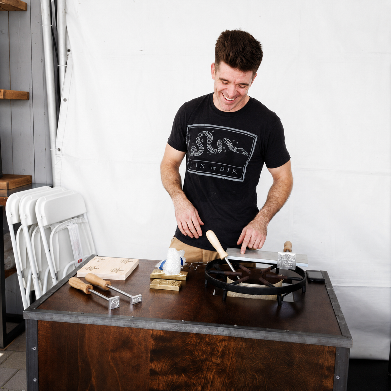 A custom Gearheart Live activation in action